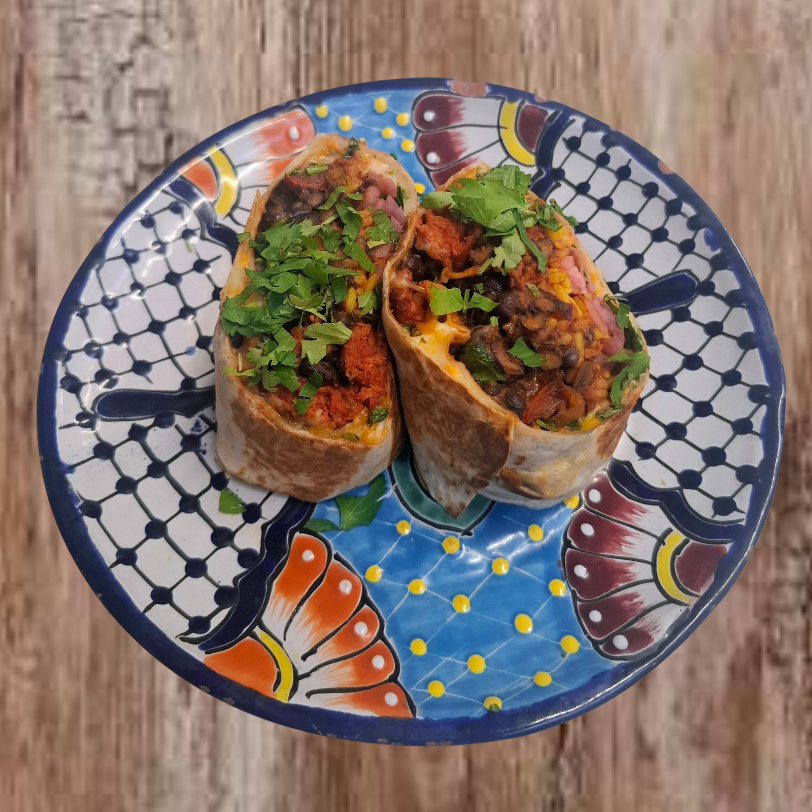 Burritos chorizo