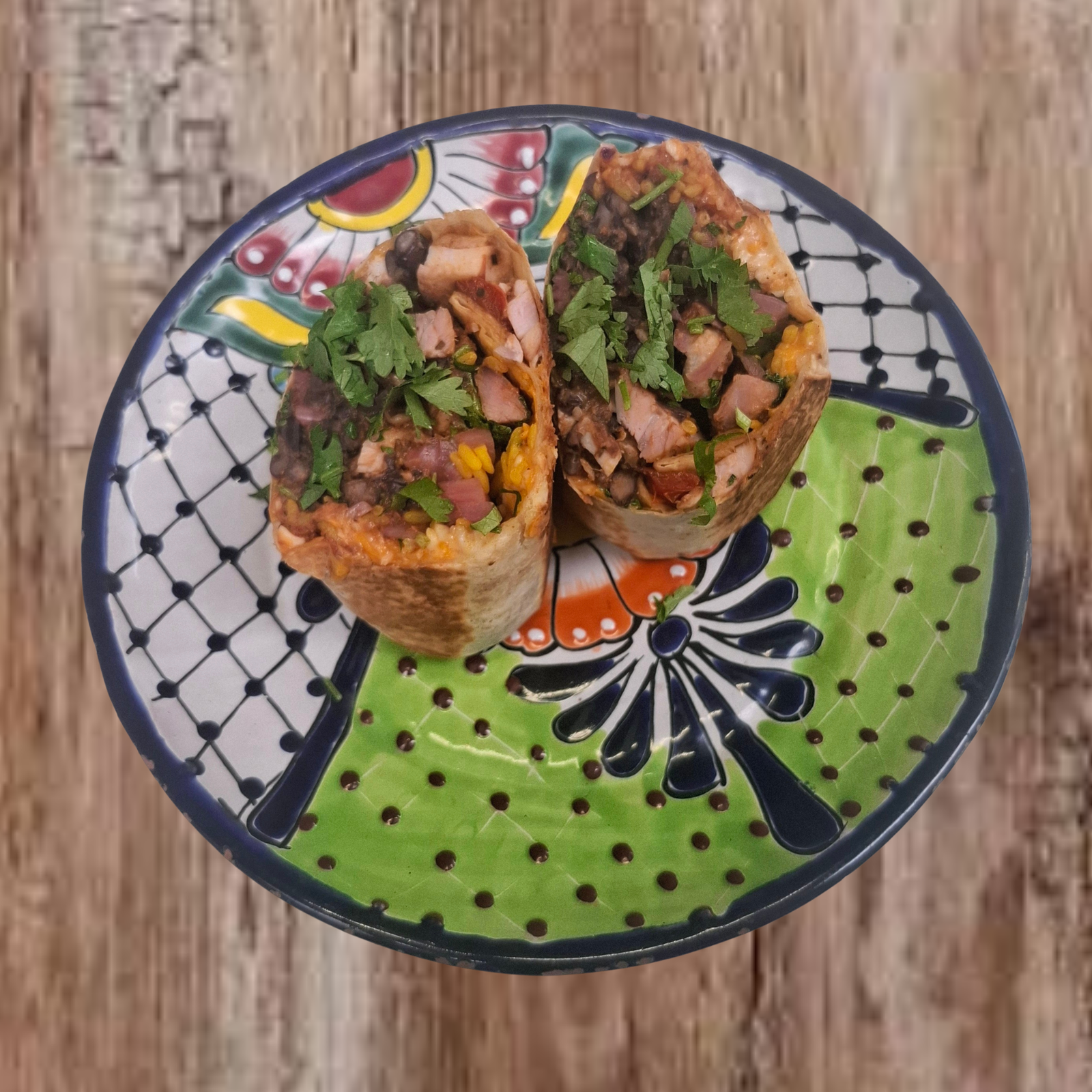 Burritos z kurczakiem