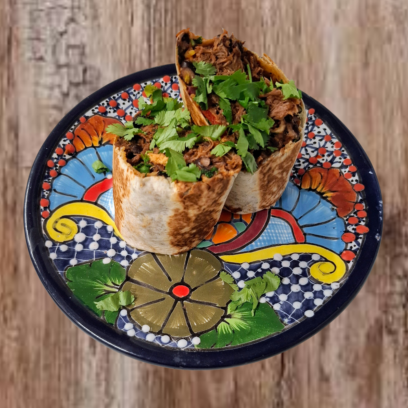 Burritos szarpana wołowina