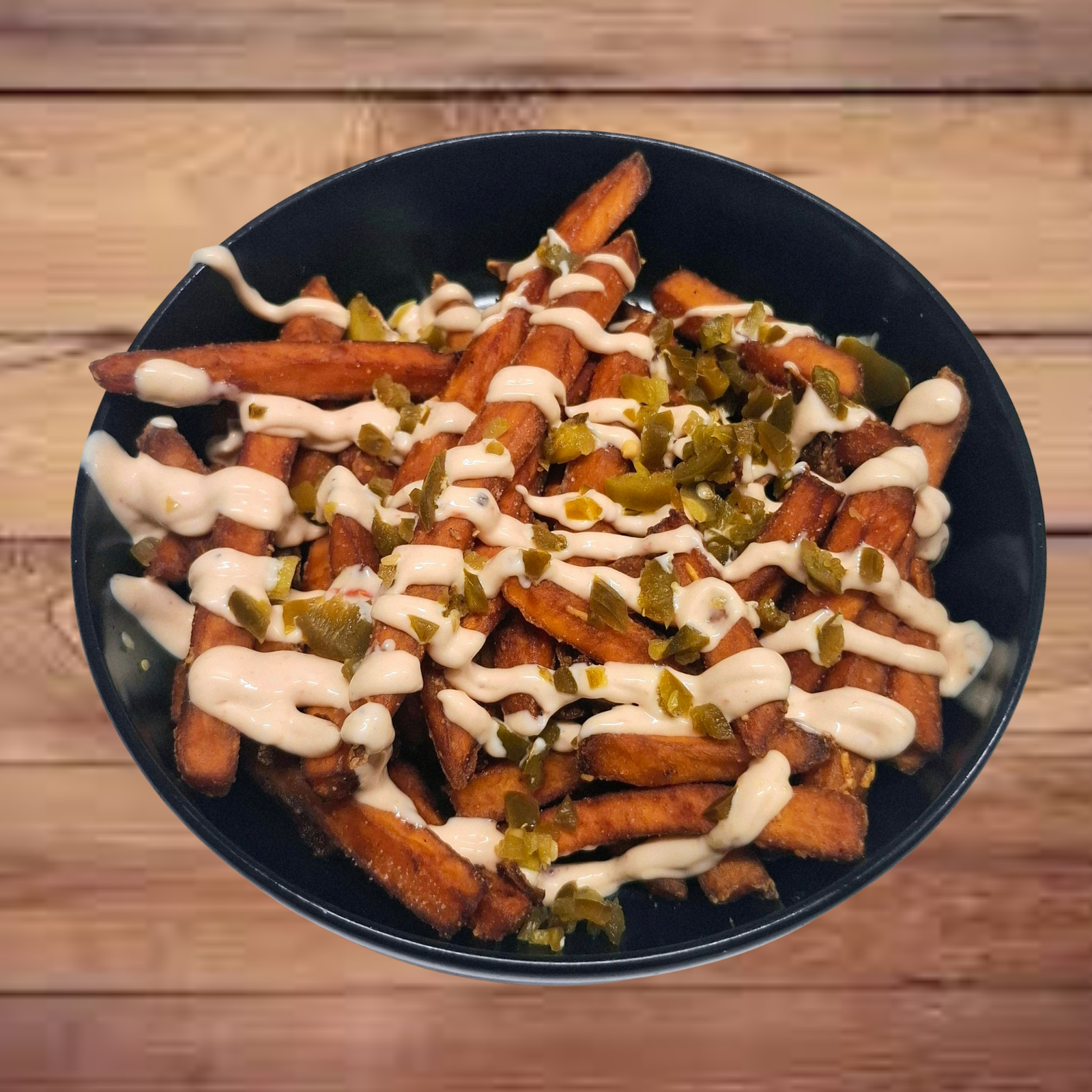 Frytki z batatów na ostro